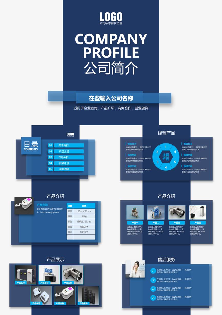介绍宣传 (156)企业宣传PPT模板